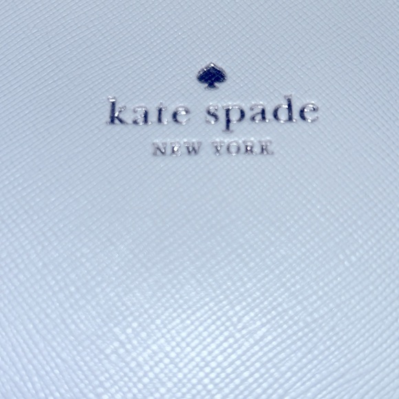 Kate Spade ♠️ NEW YORK Tote safiano platinum Dana - Picture 3 of 8